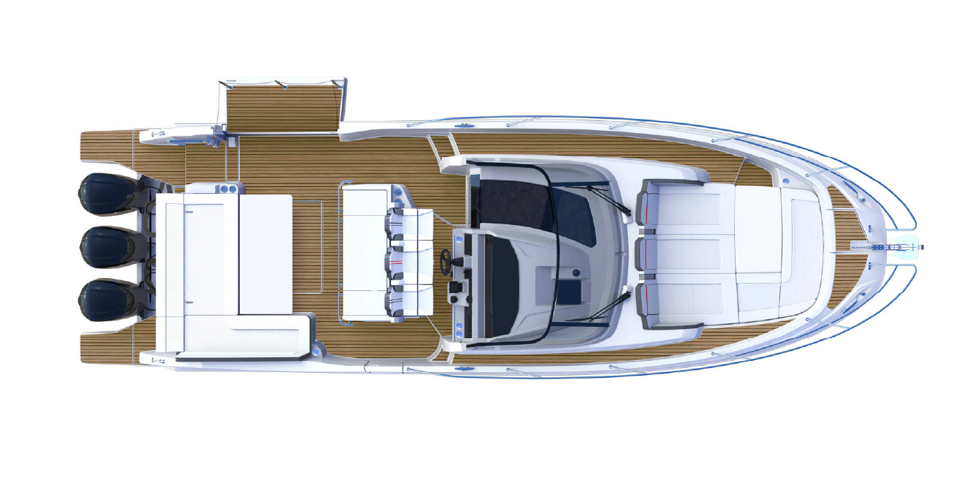 Galerie Aufsicht: Jeanneau Cap Camarat 12.5 WA - Bild 2