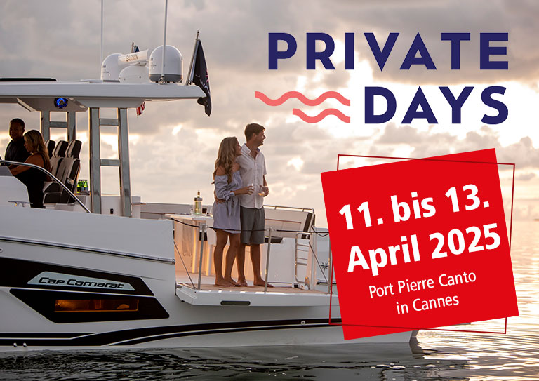 Jeanneau Private-Days vom bis 13. April 2025 in Cannes