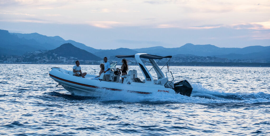 Die Zodiac Medline Schlauch-Boote bei Gründl